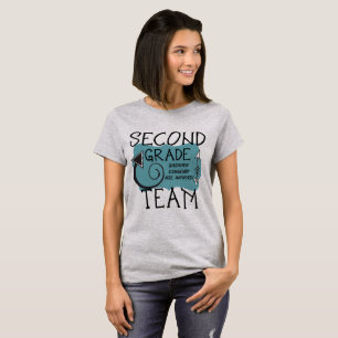 Segundo t-shirt do professor da equipe da