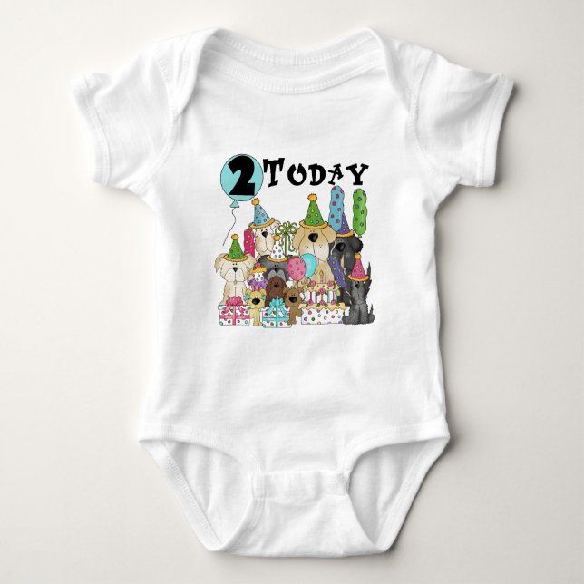 Segundos aniversários e presentes de Camiseta (Frente)