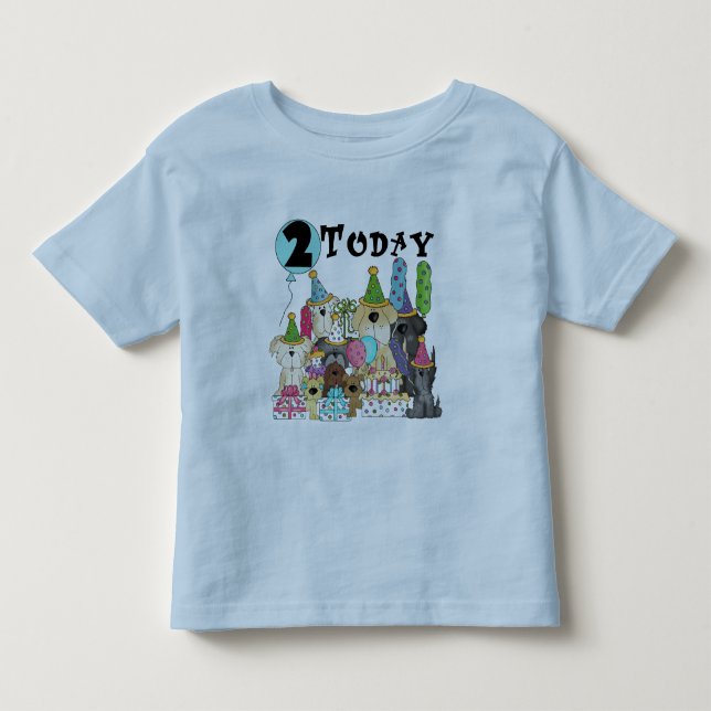 Segundos aniversários e presentes de Camiseta (Frente)