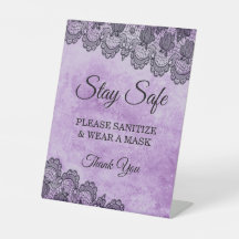 Segurança de Casamento Gótico Roxo-Roxo de Raça Pr