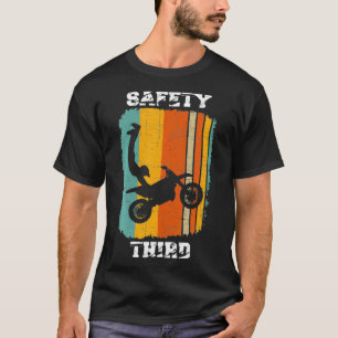 Segurança Terceiro Curso De Caça Da Camisa Da Moto