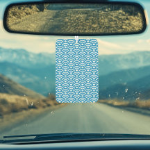 Seigaiha, Waves, Japanese, Blue and White