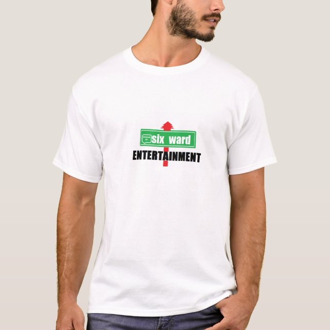 seis camisas do entretenimento da divisão (Frente)