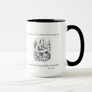 Seis coisas impossíveis antes da caneca do pequeno