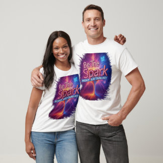 Seja a faísca - Camisa motivacional de Nataly Gatt