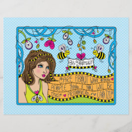 Seja a sua folha de papel plana 11"x8.5"