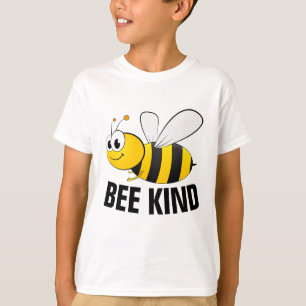 SEJA AMÁVEL, BUMBLE t-shirt dos miúdos dos menin