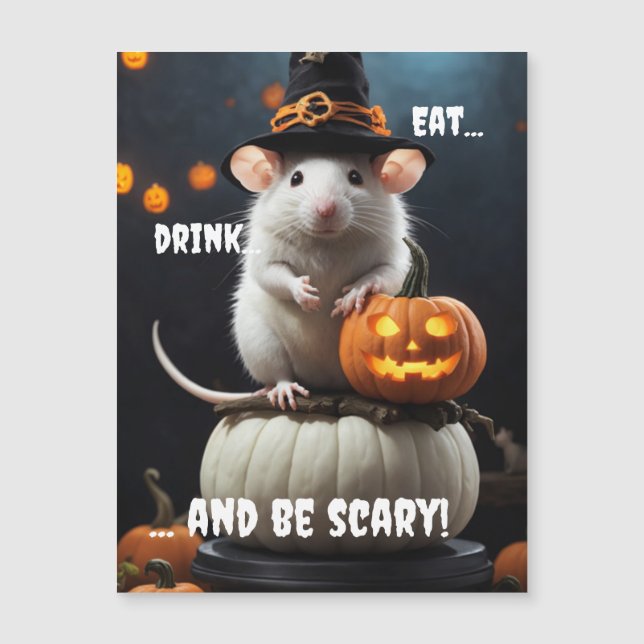 Seja assustador (Frente)