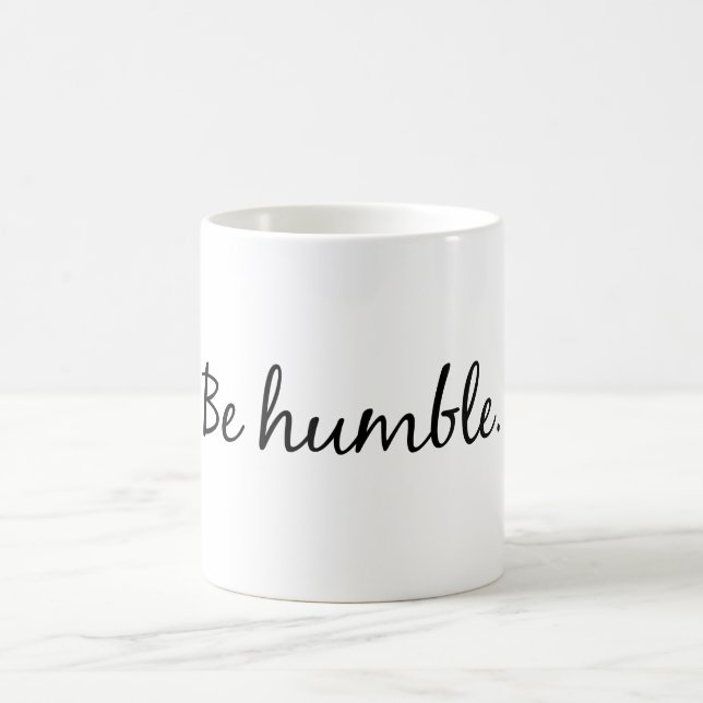 Seja caneca de café humilde (Centro)