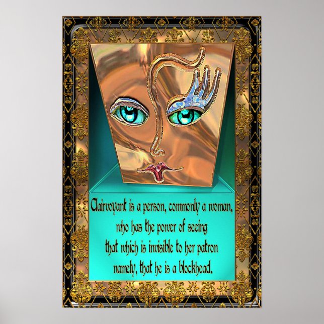 Seja delicado com o Poster de cabeça de bloqueio (Frente)