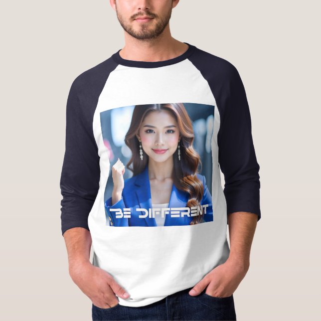 SEJA DIFERENTE - Camiseta (Frente)