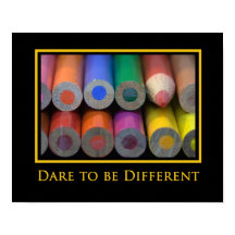 "Seja diferente" Poster de fotos