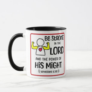 Seja Forte No Senhor - Caneca De Café
