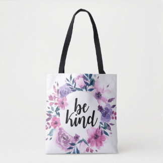 Seja gentil com a bolsa de tote