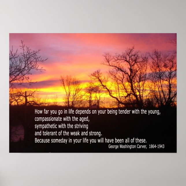 Seja gentil com a poster jovem (Frente)