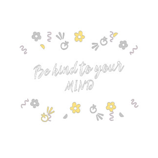 Seja gentil com a sua mente, Camiseta de Saúde Men