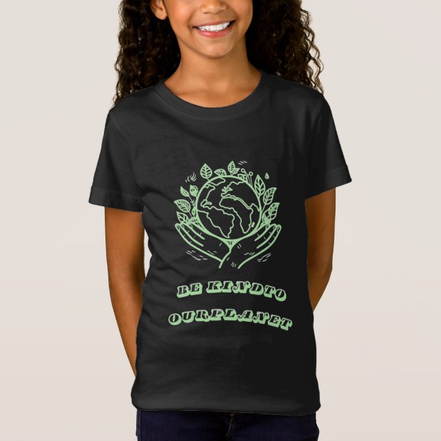 Seja Gentil com o Nosso Planeta: Camiseta Caring H (Frente)
