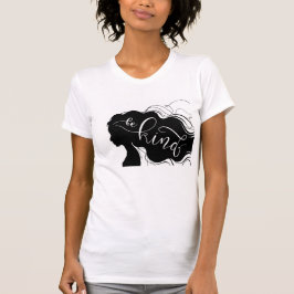 Seja gentil - design de camisa