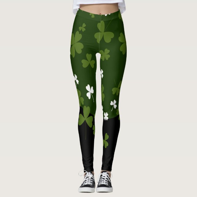 Seja irlandês para o Dia Leggings (Frente)