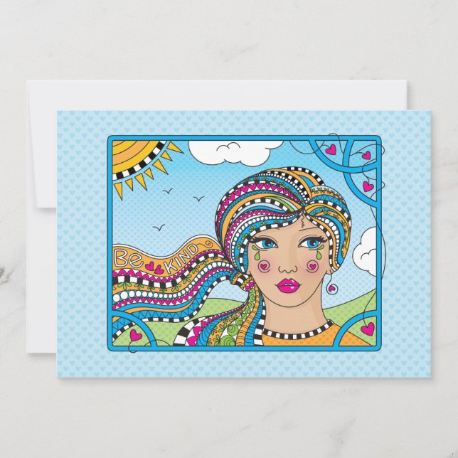 Seja Kind_Flat Card 7" x 5" (Frente)