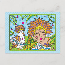 Seja Liderado Por Seus Sonhos_ Cartão Postal