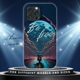 Seja livre Motocicleta moonlight T-Shirt