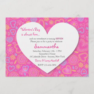 Seja meu Convite de aniversário de Namorados