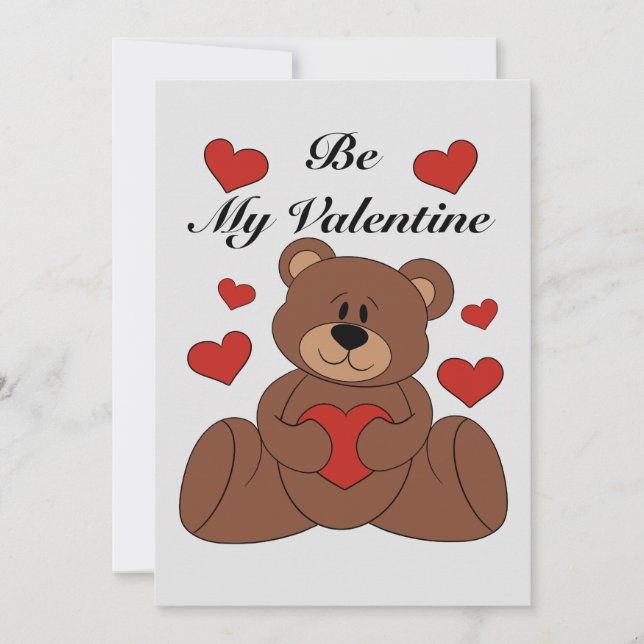 Seja meu Namorados Dia de os namorados de cartão d (Frente)