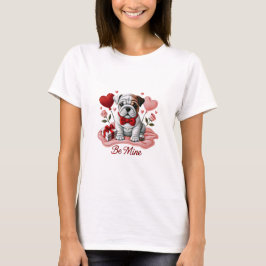 Seja meu Namorados Inglês Bulldog T-Shirt
