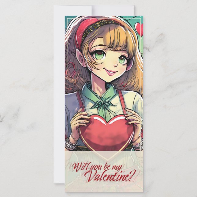 Seja meu Namorados no Estilo de mangá 33419 (Frente)