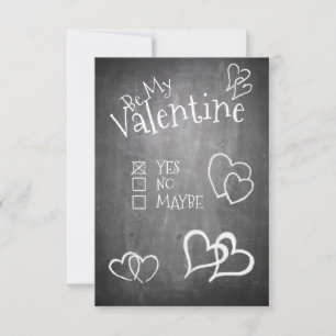 Seja meu Namorados num conselho de giz