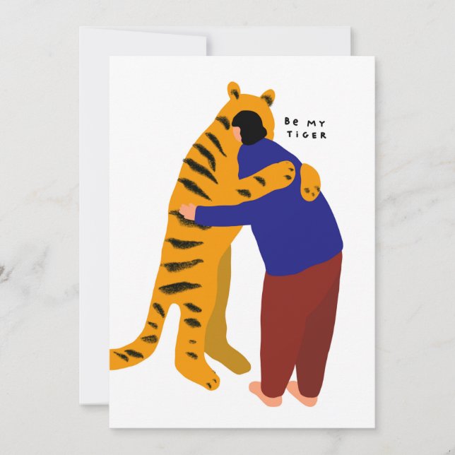 Seja meu tigre (Frente)