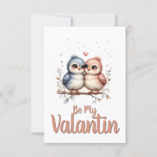 Seja Meu Valentin – Lindos Pássaros de Amor Arte d