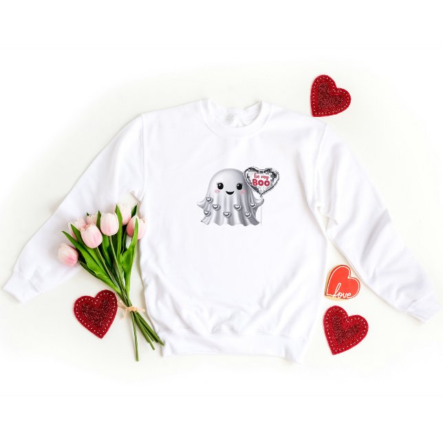 Seja minha camiseta de Dia de os namorados persona (Be My Boo Personalized Valentine's Day Sweatshirt)