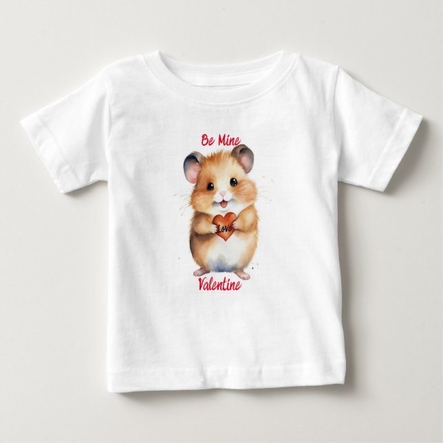 Seja Minha Camiseta De Hamster Namorados Para Bebê (Frente)