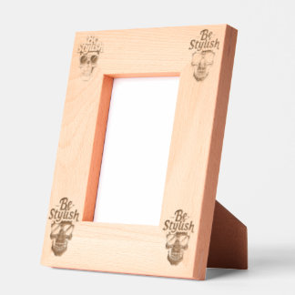 Seja o crânio verde Na moda Vibrante com óculos de