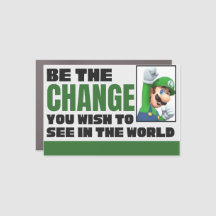 Seja o Luigi que você quer ver no mundo