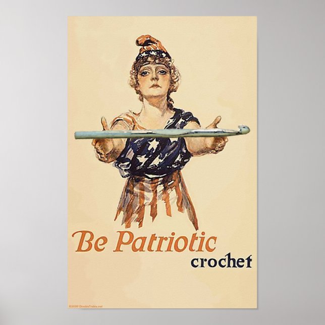 Seja Patriótico: Crochet - poster (Frente)