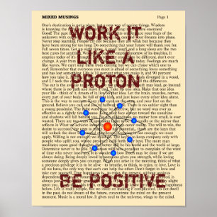 SEJA POSITIVO -- Impressão da arte