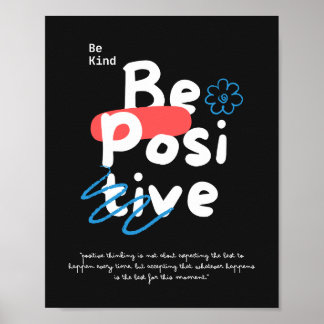 Seja Positivo, Poster