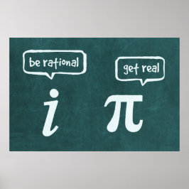 Seja Racional! - Poster de matemática