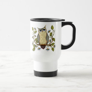 Seja sábio - caneca de viagem