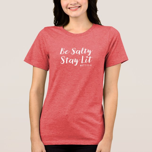 Seja Salgado, fique com a camisa (Frente)
