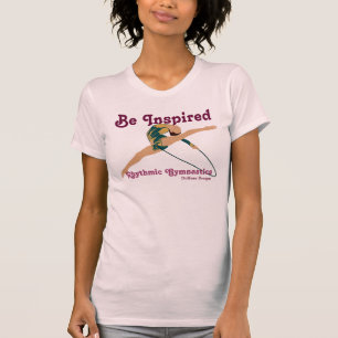 Seja t-shirt ginástico rítmico inspirado das