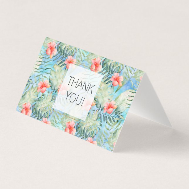 Seja Tropical Obrigado. (Frente)