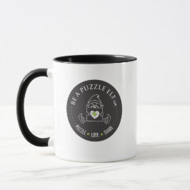 Seja um Elfo de Puzzle – Caneca de Café