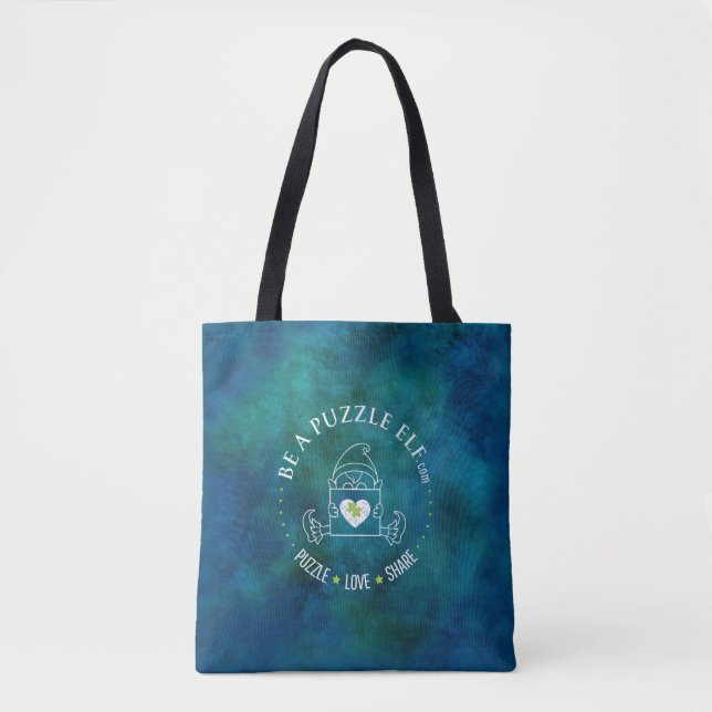 Seja um Elfo de Puzzle - Tote (Frente)