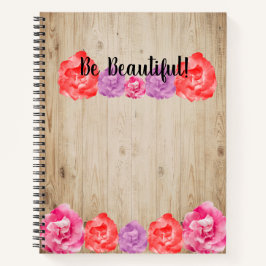 Seja um notebook personalizado bonito