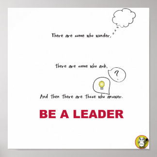 Seja um Poster LEADER