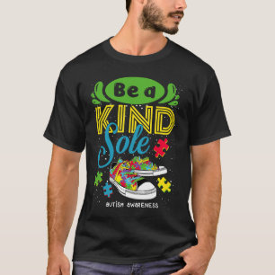 Seja Uma Alma Gentil Camisa Puzzle Conscientização